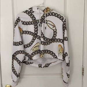 Nike cropped hoodie